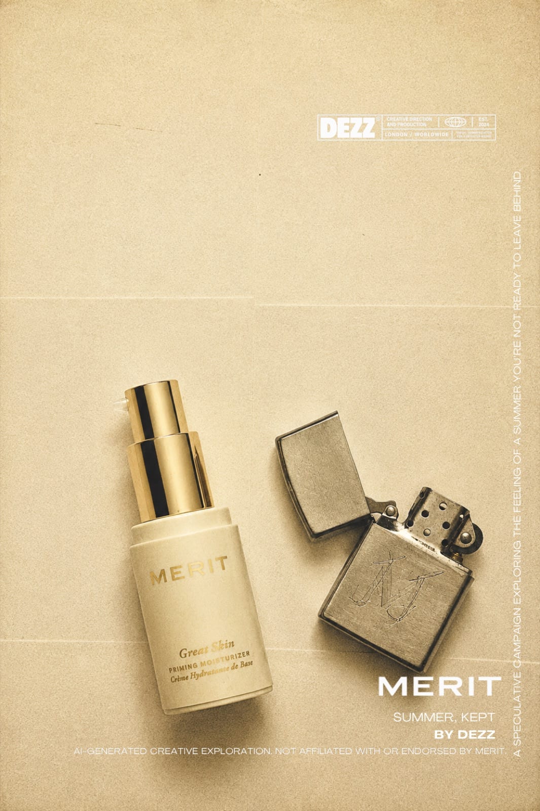 Campaign image from the Summer, Kept series
