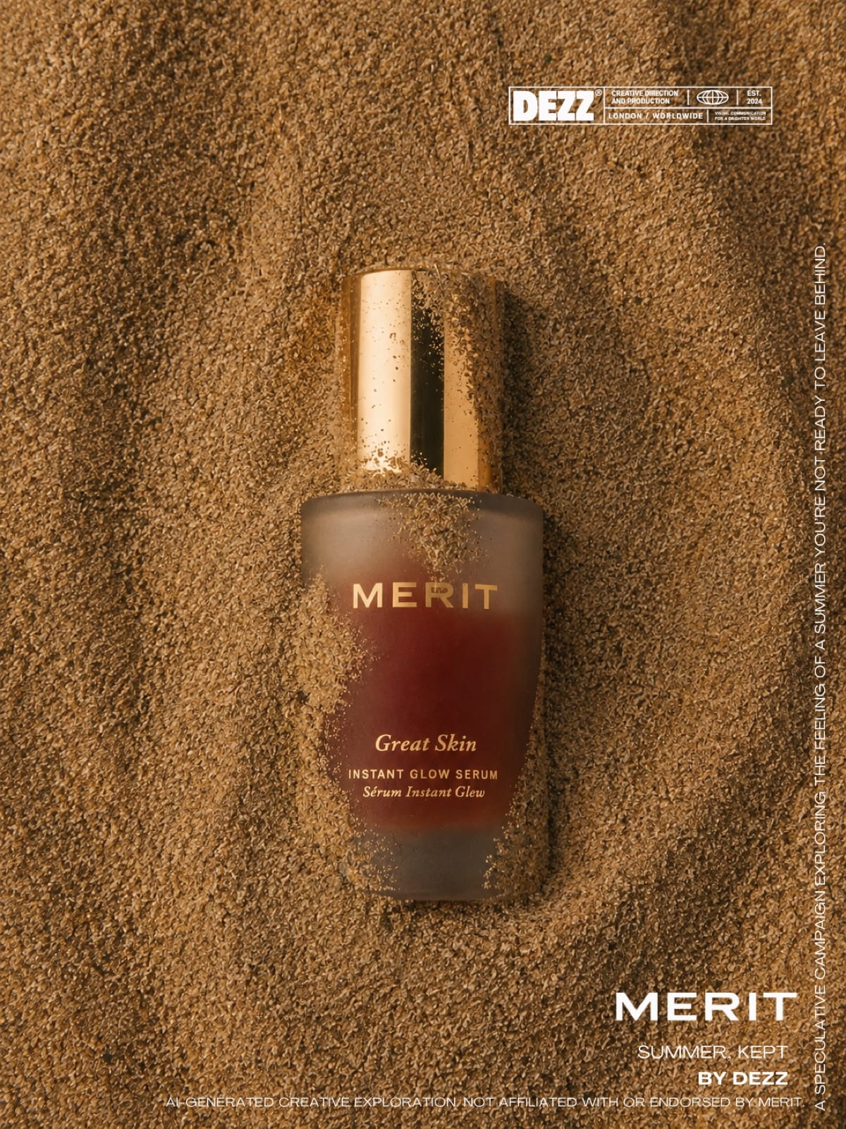 Campaign image from the Summer, Kept series