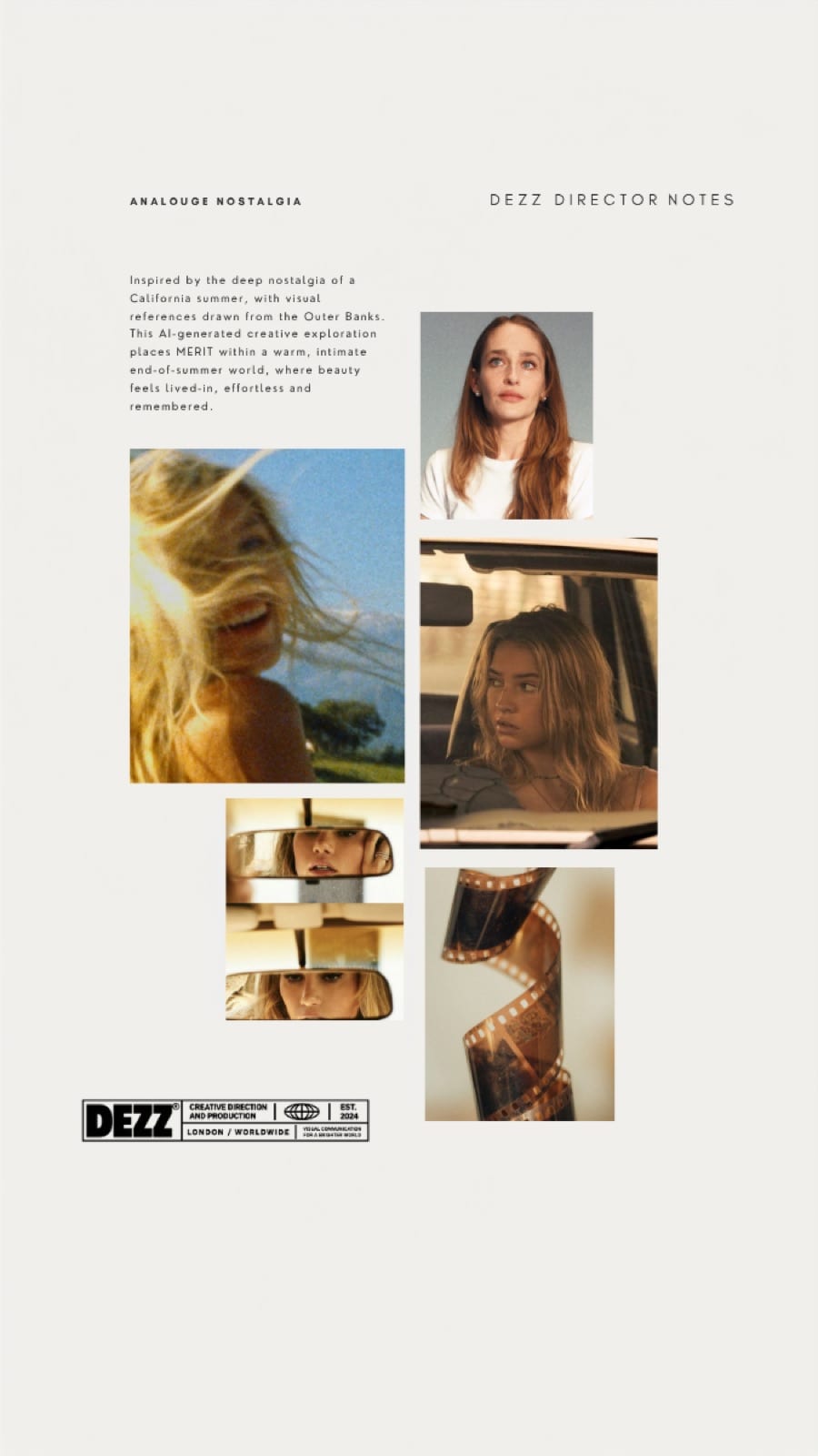 Vertical campaign image from the Summer, Kept series